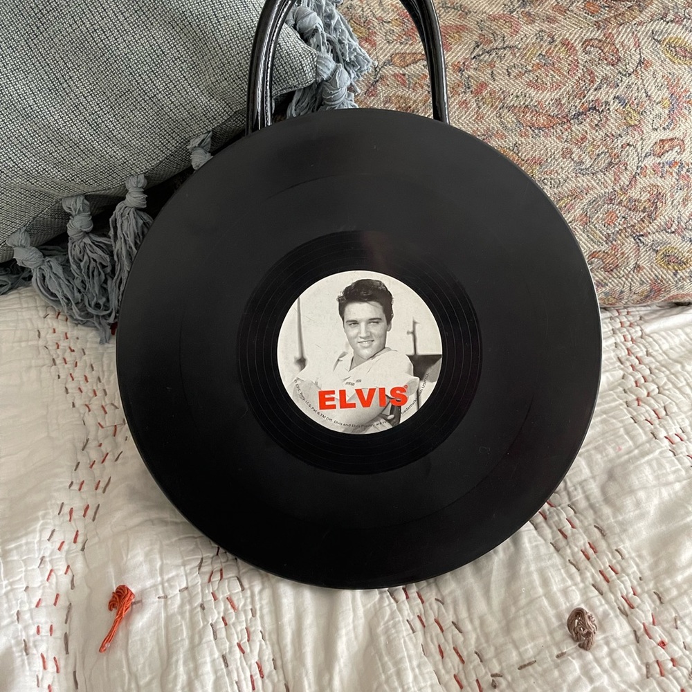 Elvis Record Purse